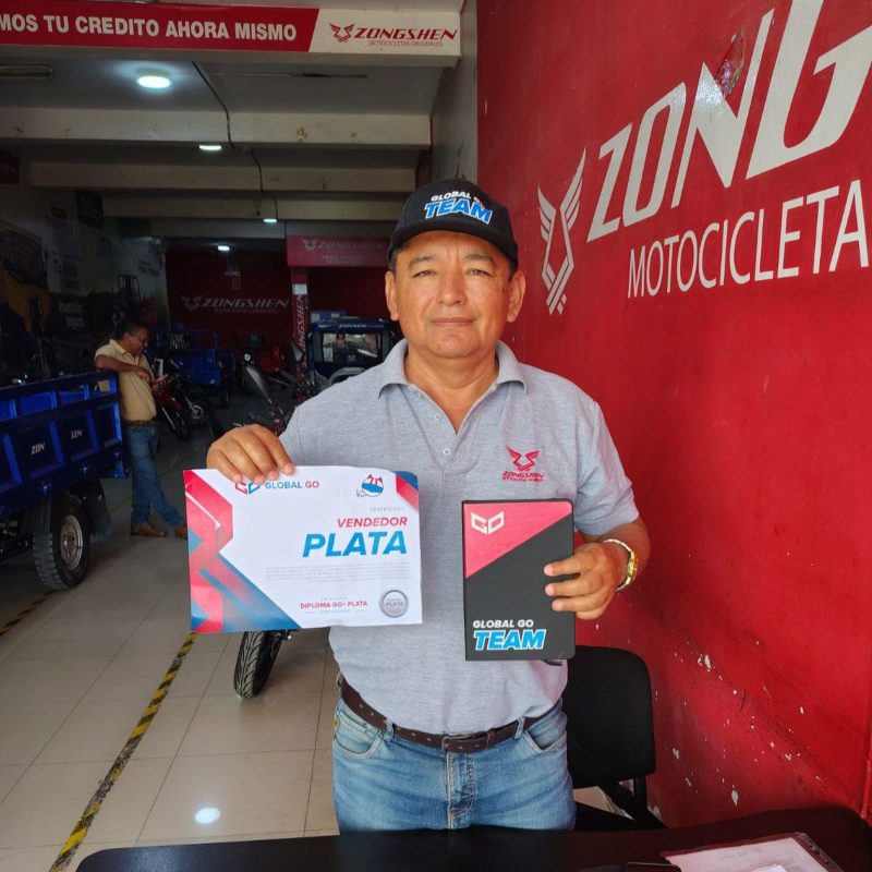 Vendedor Plata — Zongshen · Selva - Agenda Global Go Team + diploma