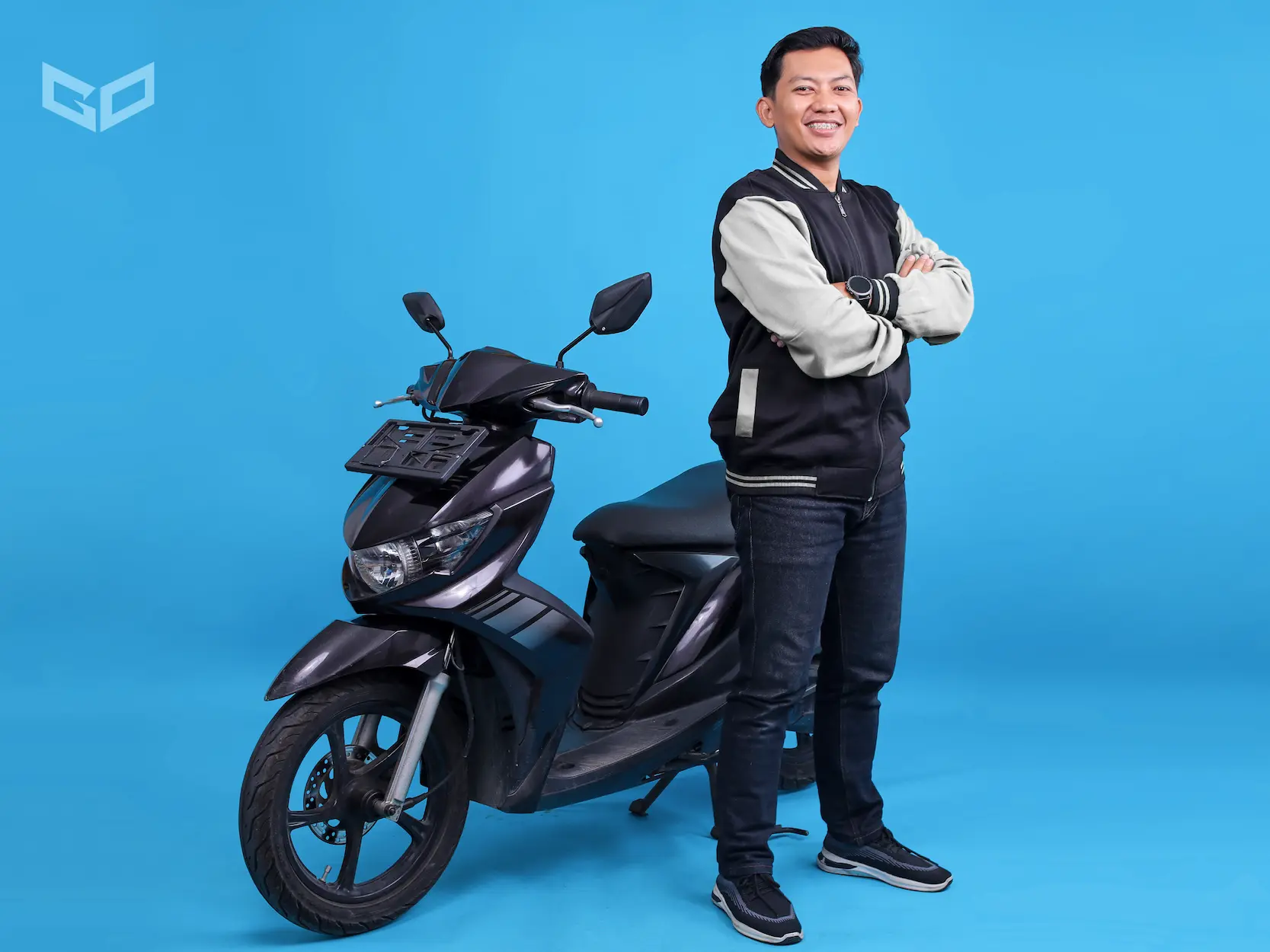 Persona en moto